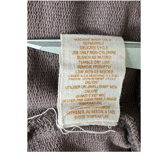 Saturday Sunday Anthropologie Top Womens Small Woven Neck Cotton Stretch Boho - Picture 8 of 8